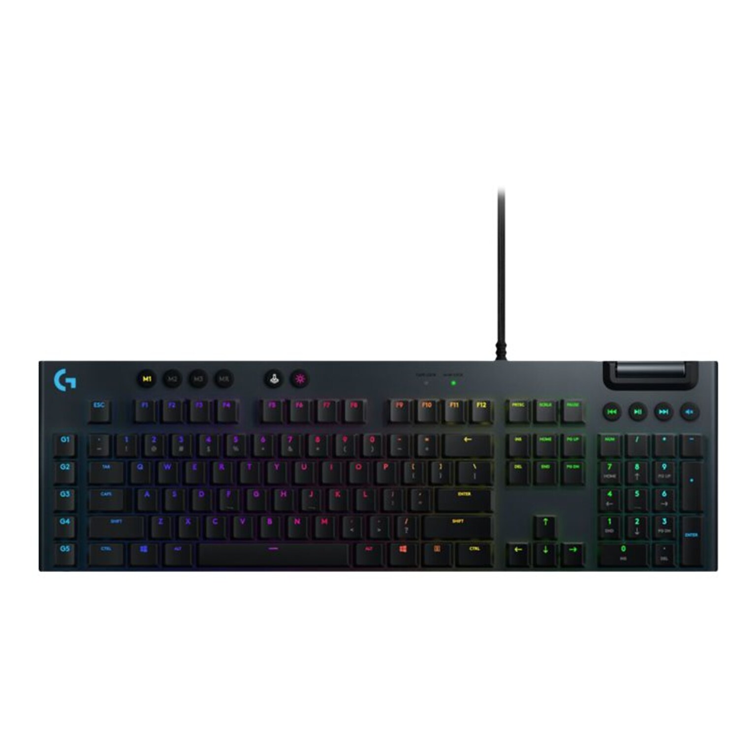 Logitech G815 LIGHTSYNC GL Linear Gaming RGB Mechanical Keyboard, Black (920-009000)