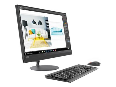 Lenovo IdeaCentre 520-24AST F0D3003QUS All-in-One Desktop Computer, AMD A9, 8GB RAM, 1TB HDD