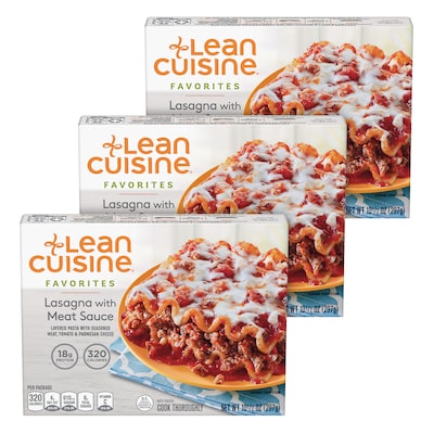 Lean Cuisine Favorites Meat Lasagna, 3/Pack (903-00127)