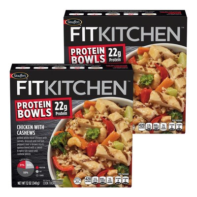 Stouffers Fit Kitchen Chicken with Cashews, 2/Pack (657152U)