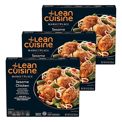 Lean Cuisine Marketplace Sesame Chicken, 3/Pack (654554)