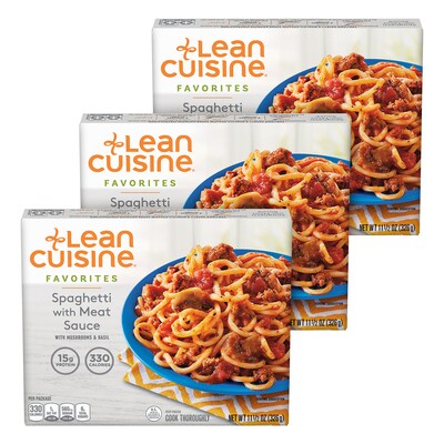 Lean Cuisine Favorites Spaghetti with Meat Sauce, 3/Pack (166354)