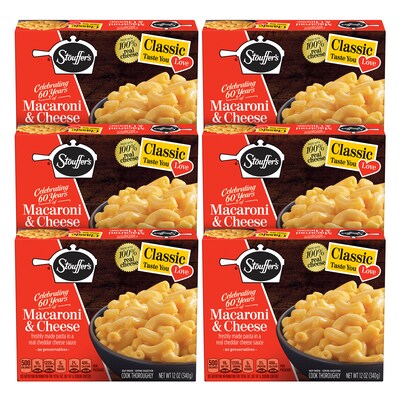 Stouffers Classic Macaroni and Cheese, 6/Pack (103403)