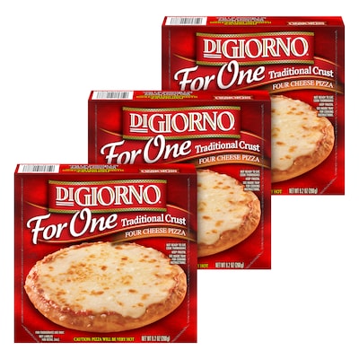 DiGiorno Traditional Crust Four Cheese Pizza, 3/Pack (18785)