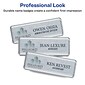 Avery The Mighty Badge Magnet Name Badge Replacement Pack, Silver, 2/Pack (71202)