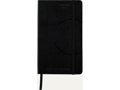 2020-2021 AT-A-GLANCE 5 x 8.25 Academic Planner, Plan. Write. Remember., Black (70-7101-05-21)