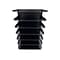 Huron 7-Compartment Steel File Organizer, Black (HASZ0150)