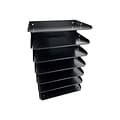 Huron 7-Compartment Steel File Organizer, Black (HASZ0150)