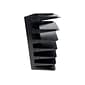 Huron 7-Compartment Steel File Organizer, Black (HASZ0150)