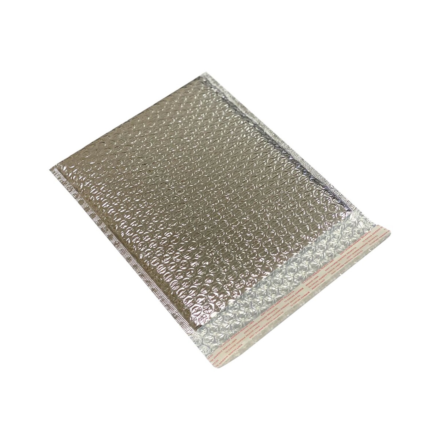 6 x 7 CCool Foil Insulated Self-Sealing Bubble Mailer, Silver, 100/Box (MB6X7SS)