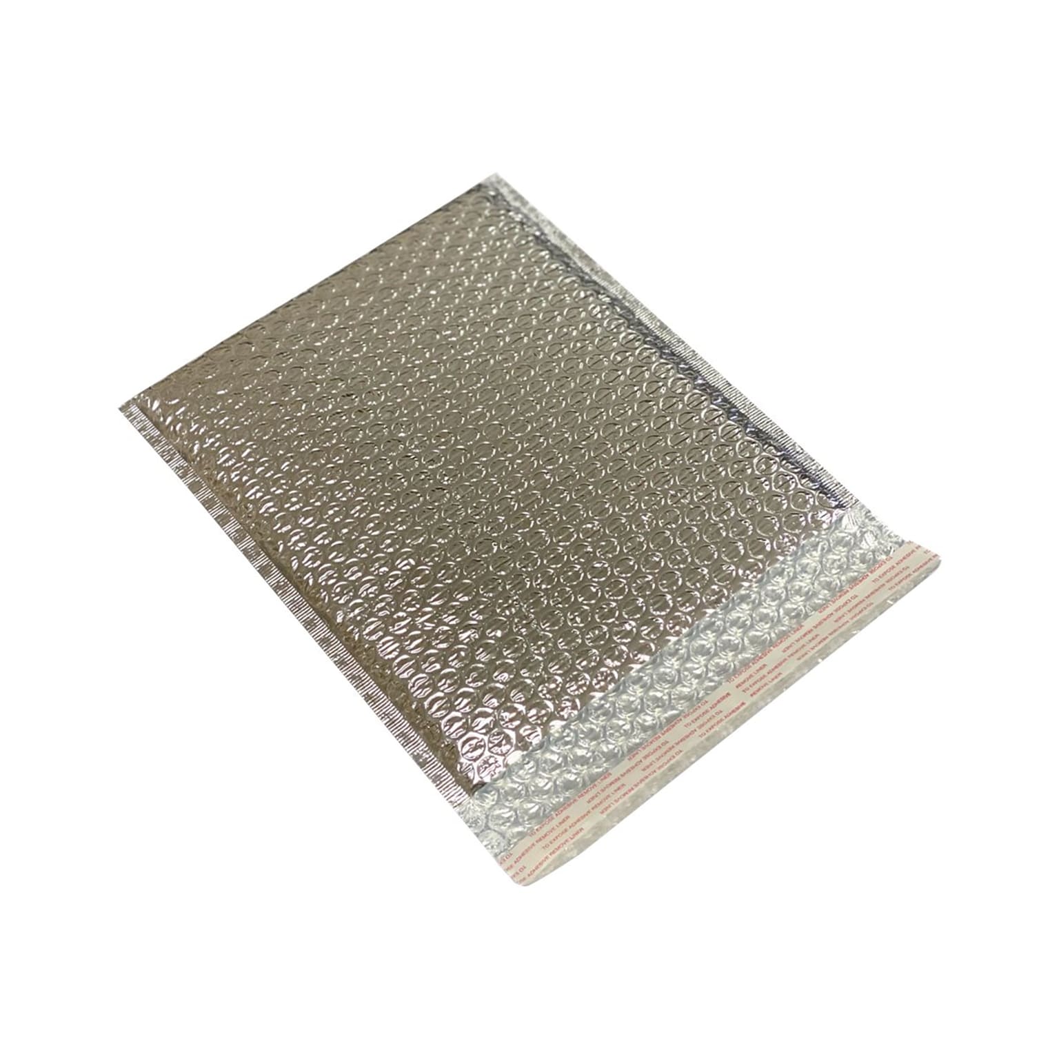 6 x 7 CCool Foil Insulated Self-Sealing Bubble Mailer, Silver, 100/Box (MB6X7SS)