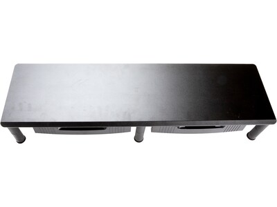 Mind Reader Adjustable Monitor Stand, Black (DUBMODR-BLK)