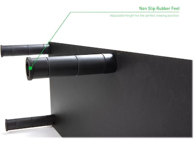 Mind Reader Adjustable Monitor Stand, Black (DUBMODR-BLK)