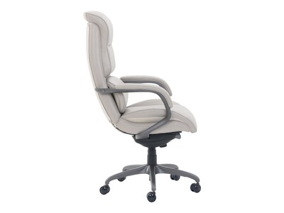 La-Z-Boy Aberdeen Bonded Leather Executive Chair, Beige (LF51122)