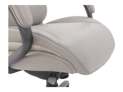 La-Z-Boy Aberdeen Bonded Leather Executive Chair, Beige (LF51122)