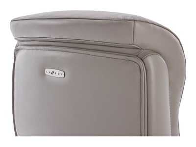 La-Z-Boy Aberdeen Bonded Leather Executive Chair, Beige (LF51122)