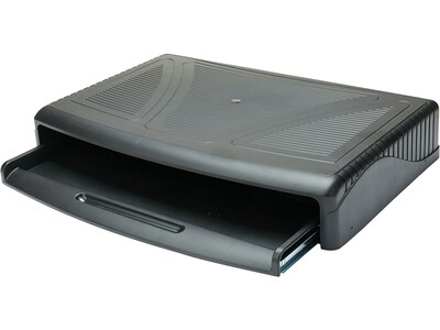 Mind Reader Monitor Stand, Black (KEYDESK-BLK)