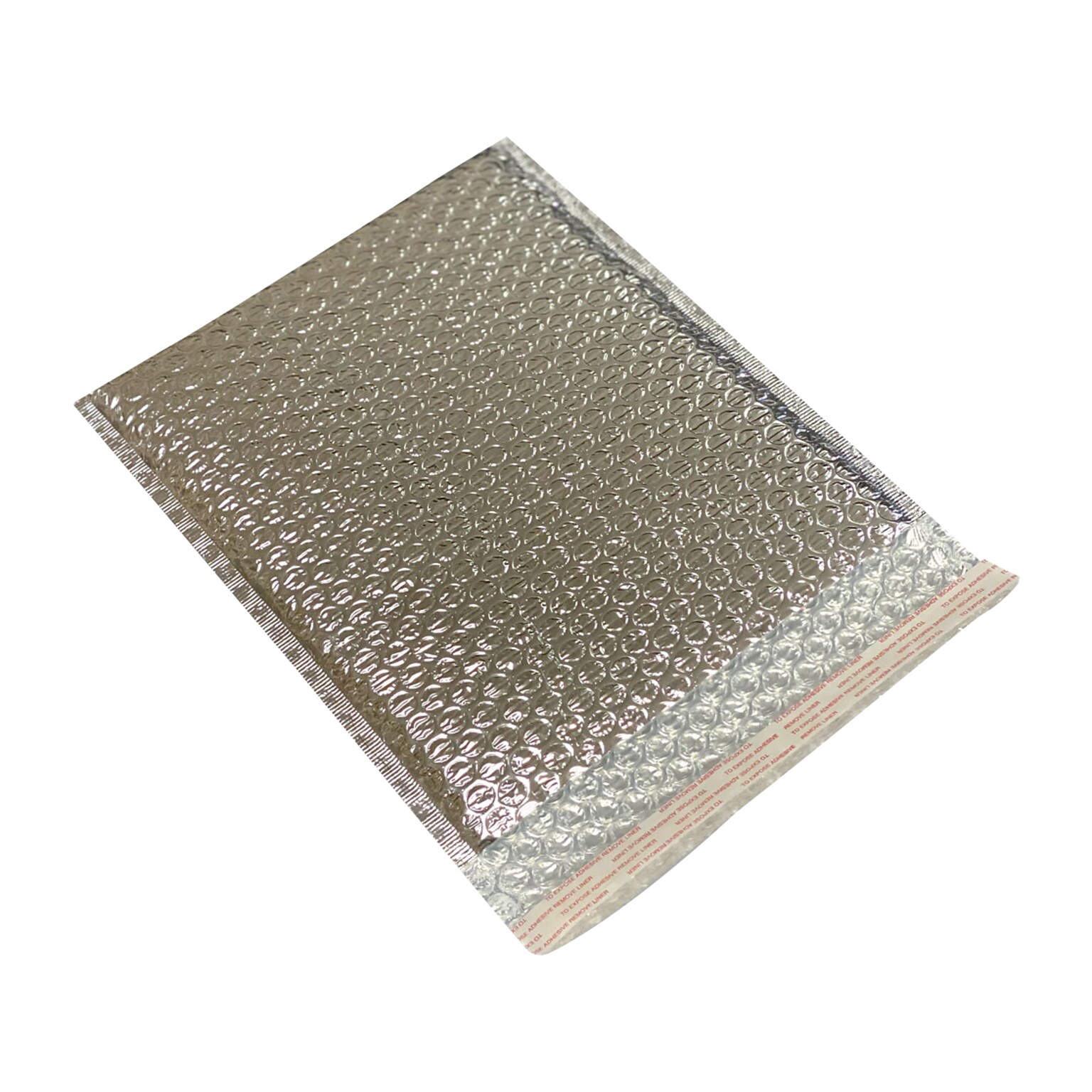 6 x 11 Cool Foil Insulated Self-Sealing Bubble Mailer, Silver, 100/Box (MB6X11SS)