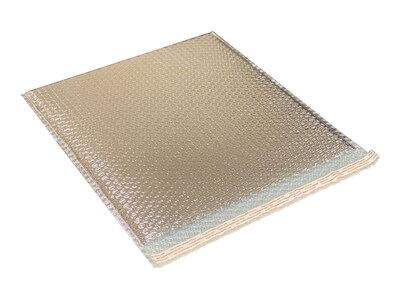 Nortech Labs 20 x 23 Cool Foil Insulated Self-Sealing Bubble Mailers, 50/Box (BM20X23SS)