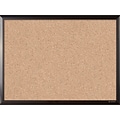 U Brands Cork Bulletin Board, Black Frame, 2 x 1.5 (2879U00-01)