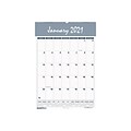 2021 House of Doolittle 22 x 15.5 Wall Calendar, Bar Harbor, Blue/Gray (333-21)