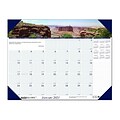2021 House of Doolittle 17 x 22 Desk Pad Calendar, Earthscapes Mountains of the World, Multicolor (176-21)