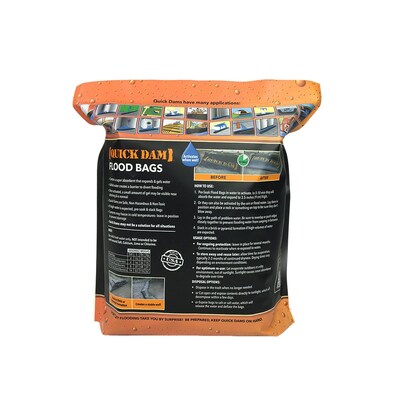 Quick Dam™ Sandless Sandbags 3.5 x 24, 6/Pack