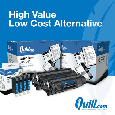 Quill Brand® Remanufactured Black High Yield Toner Cartridge Replacement for HP 504X (CE250X) (Lifetime Warranty)