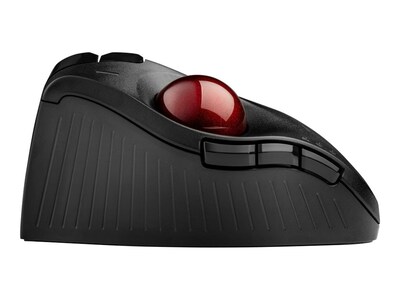 Kensington Pro Fit Wireless Optical Mouse, Black/Red (K75326WW)