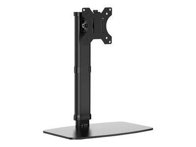 Tripp Lite Single-Display Monitor Stand - Height Adjustable, 17 to 27 Monitors Mount, Up, Black (DDV1727S)