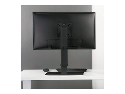 Tripp Lite Single-Display Monitor Stand - Height Adjustable, 17" to 27" Monitors Mount, Up, Black (DDV1727S)