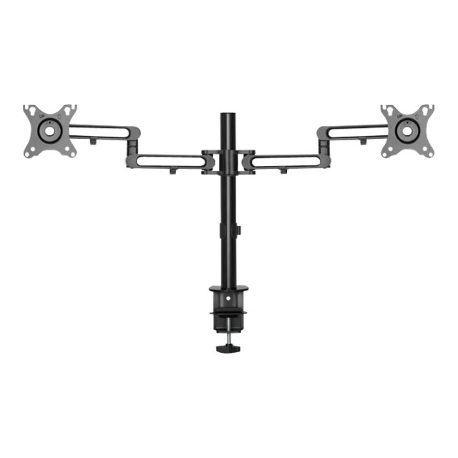 Desk Mount Dual Monitor Arm - Ergonomic VESA Compatible Mount for up to 32 inch Displays - Desk / C-Clamp - Articulating