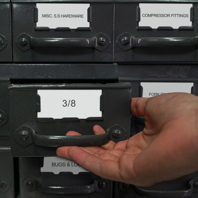 Brother Genuine P-touch TZe-251 Label Maker Tape, 0.94"W, Black On White