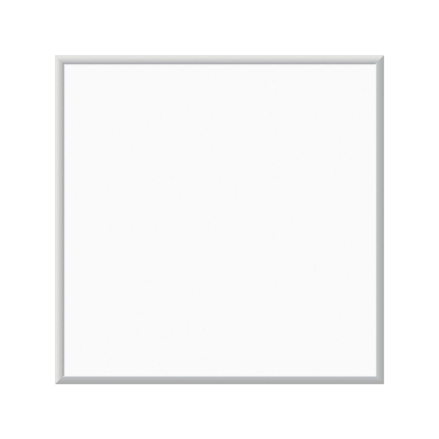 U Brands Melamine Dry-Erase Whiteboard, Aluminum Frame, 3 x 3 (2889U00-01)