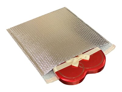 15 x 17 Cool Foil Insulated Self-Sealing Bubble Mailers, 50/Box (MB15X17SS)