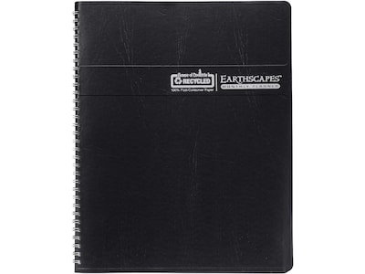 2021 House of Doolittle 8.5 x 11 Planner, Earthscapes, Black (26402-21)