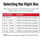 11'' x 11'' x 8'' Standard Corrugated Shipping Box, 200#/ECT, 25/Bundle (11118)