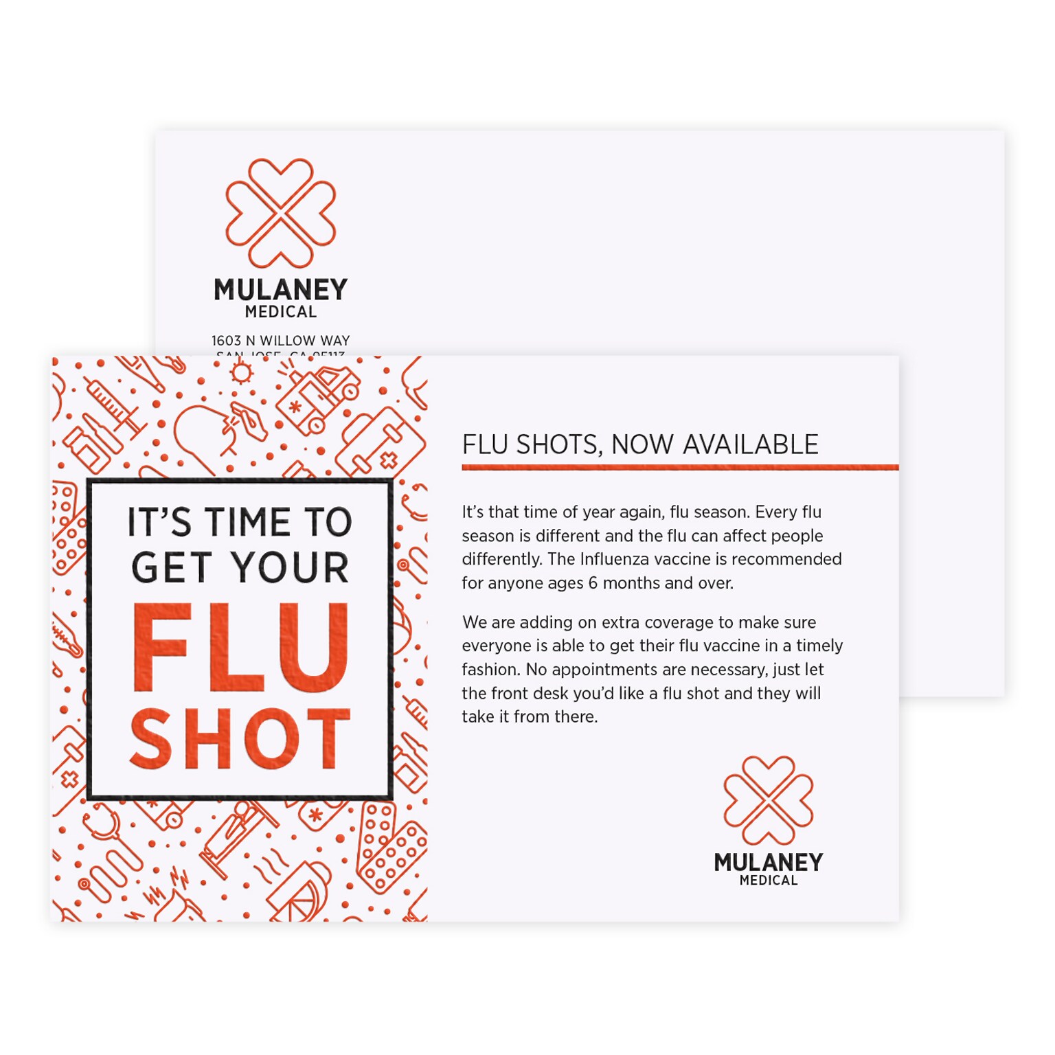 Custom 1-2 Color Postcards, 4 x 6, 14 pt. Uncoated, Raised Print, 1 Standard & 1 Custom Inks, 2-Sided, 100/Pk