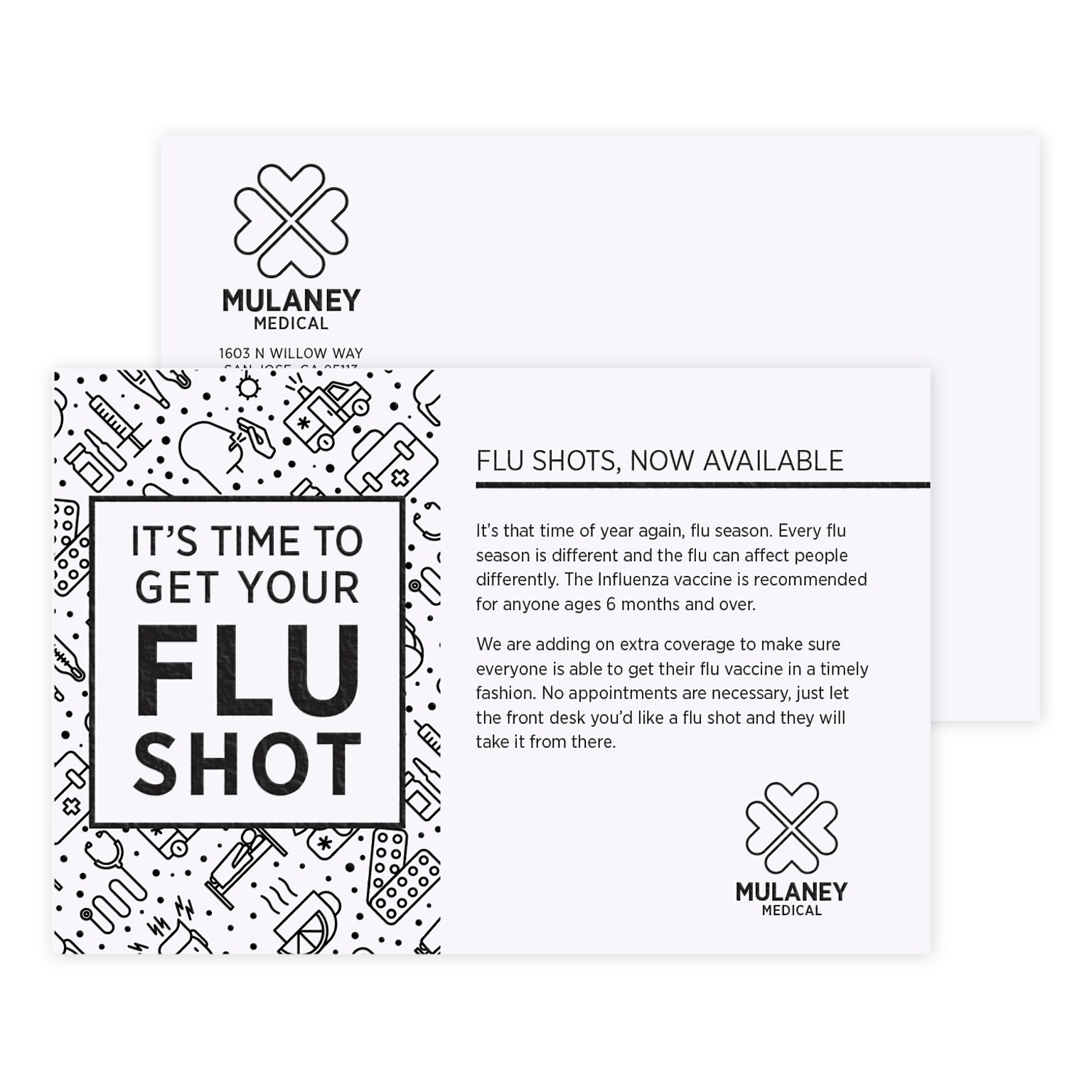 Custom 1-2 Color Postcards, 4 x 6, 14 pt. Uncoated, Raised Print, 1 Standard Ink, 2-Sided, 100/Pk