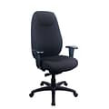 Tempur-Pedic Ergonomic Fabric Swivel Computer and Desk Chair, Black (TP6400-BLK)