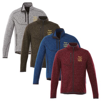 Custom Tremblant Embroidered Ladies Knit Jacket