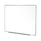 Ghent M1 Porcelain Dry-Erase Whiteboard, Aluminum Frame, 5' x 6' (M1P-56-4)