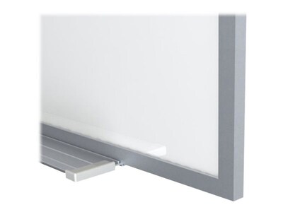 Ghent M1 Porcelain Dry-Erase Whiteboard, Aluminum Frame, 5' x 6' (M1P-56-4)