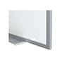 Ghent M1 Porcelain Dry-Erase Whiteboard, Aluminum Frame, 5' x 6' (M1P-56-4)