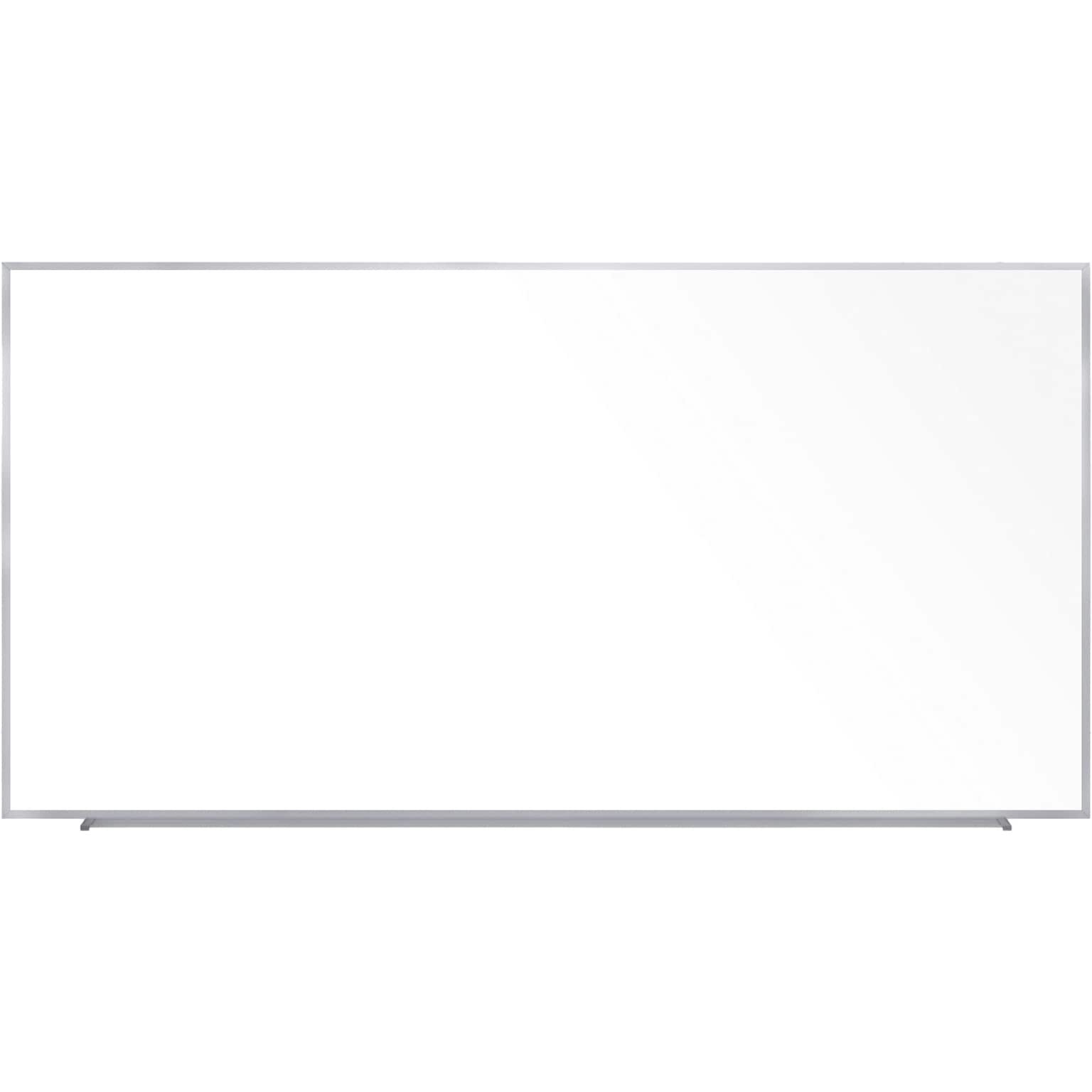 Ghent M1 Porcelain Dry-Erase Whiteboard, Aluminum Frame, 5 x 10 (M1P-510-4)
