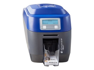 IDville ID Maker Edge 2-Sided ID Card Printer System