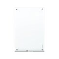 Quartet Brilliance Glass Dry-Erase Whiteboard, 3 x 2 (G23624W)