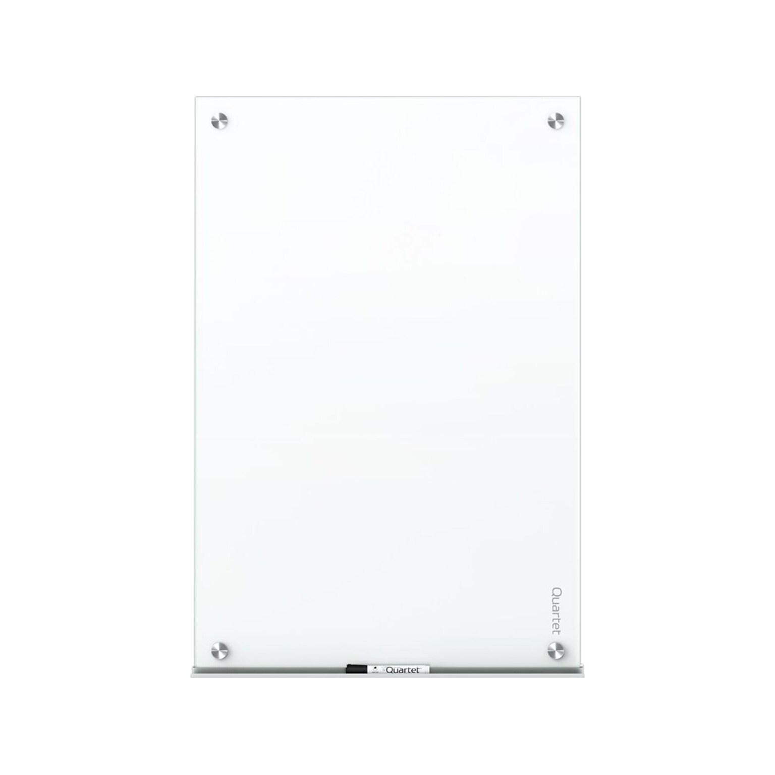 Quartet Brilliance Glass Dry-Erase Whiteboard, 6 x 4 (G27248W)