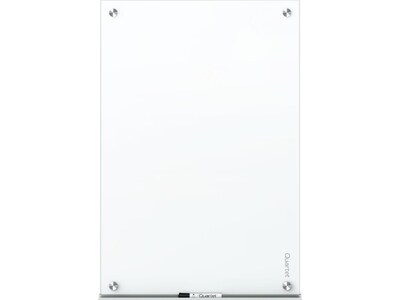 Quartet Brilliance Glass Dry-Erase Whiteboard, 8 x 4 (G29648W)