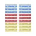 Westcott 12 Plastic Standard Ruler, Assorted Colors, 36/Box (17722)
